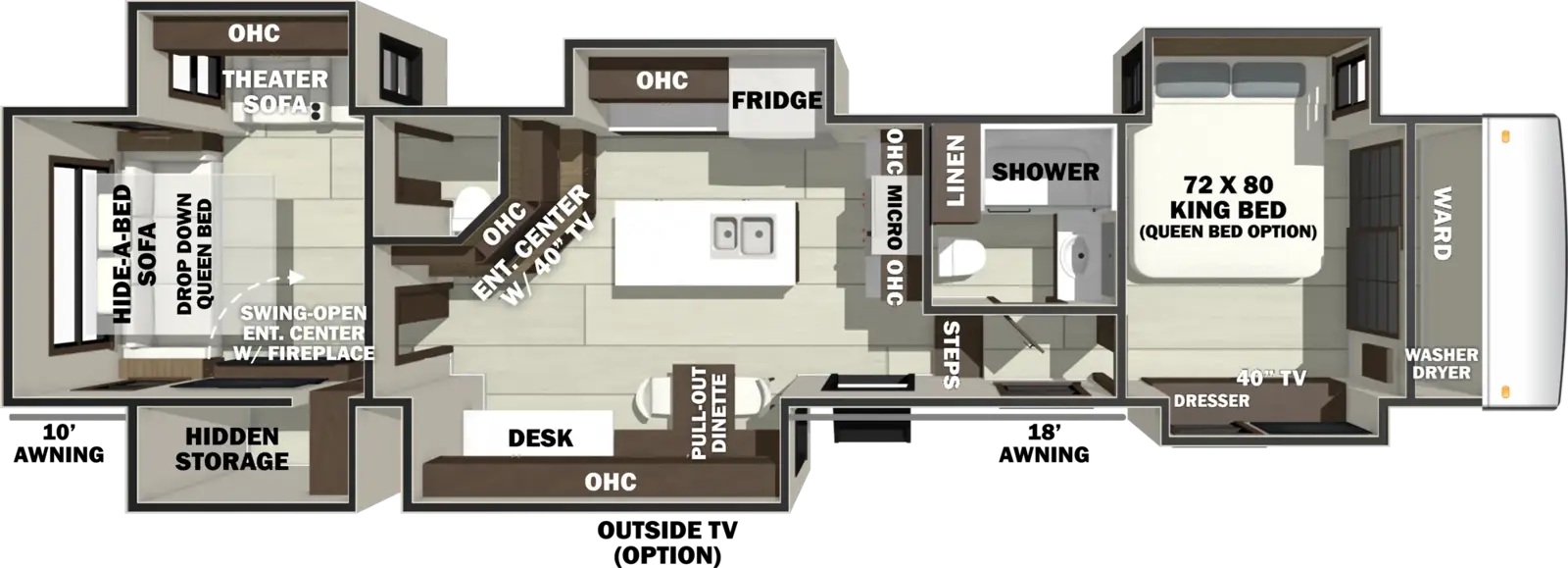 FOREST RIVER RIVERSTONE 442MC