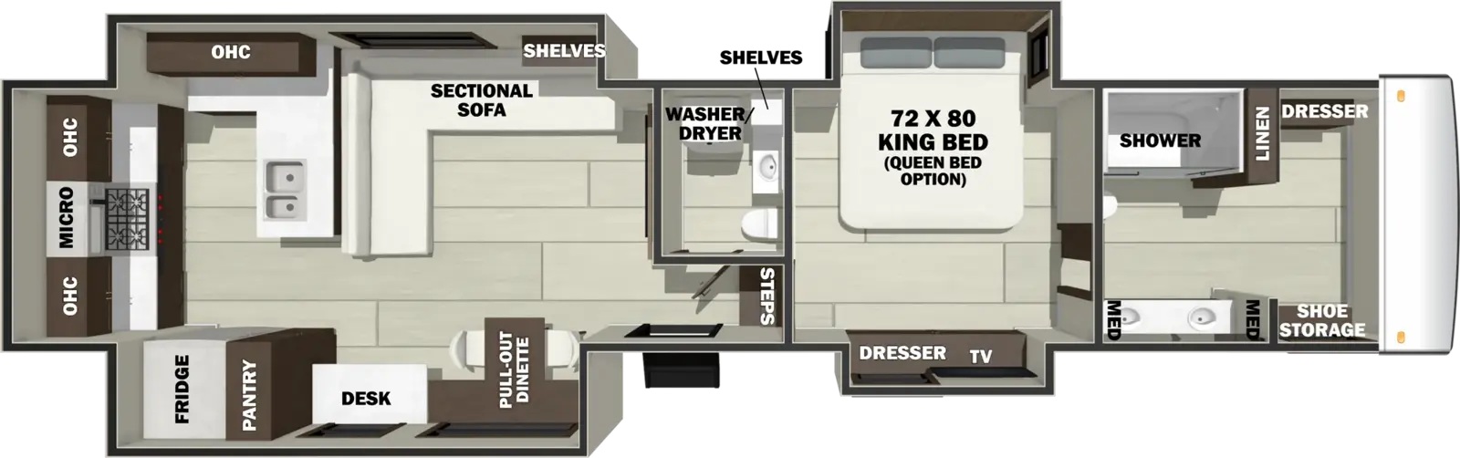 FOREST RIVER RIVERSTONE 43BFC