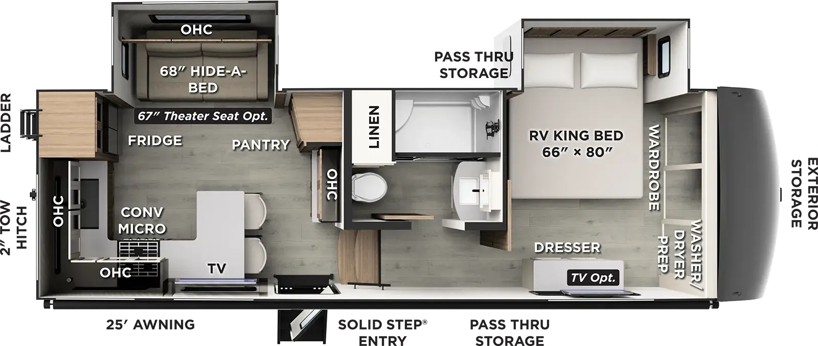 FOREST RIVER ROCKWOOD SIGNATURE 281SRK