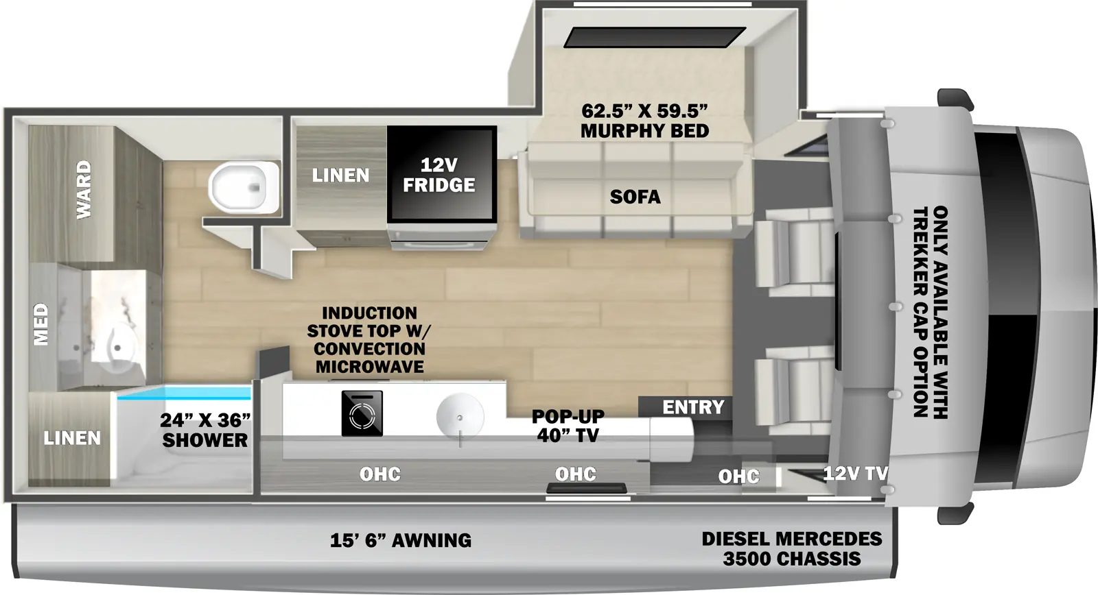 FOREST RIVER FORESTER 2401M