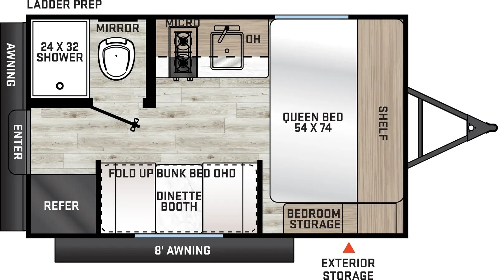 COACHMEN CATALINA SUMMIT SERIES 7 134RKX