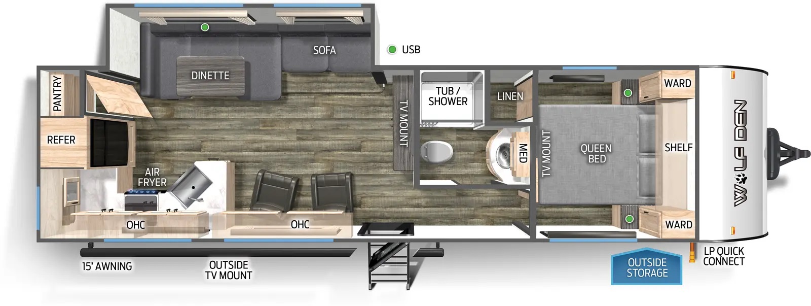 FOREST RIVER CHEROKEE 272RK