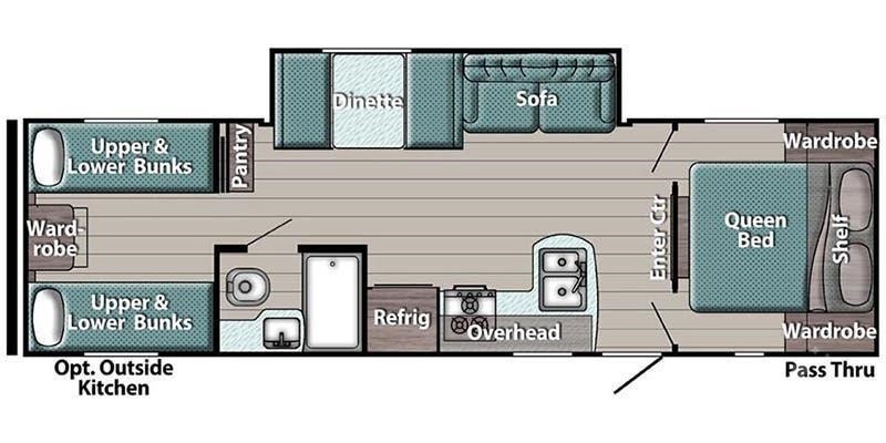 Gulf Stream Coach Ameri-lite 279BH