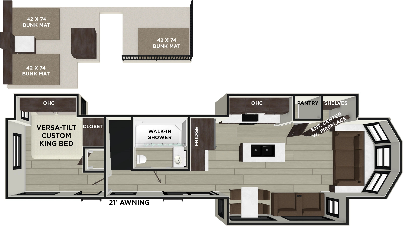 FOREST RIVER SALEM GRAND VILLA 42FLDL